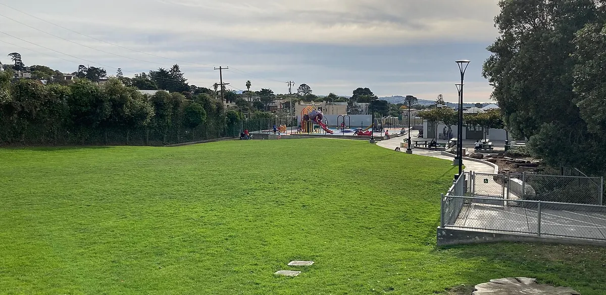 West Portal Playground in San Francisco, photographed in 2023.